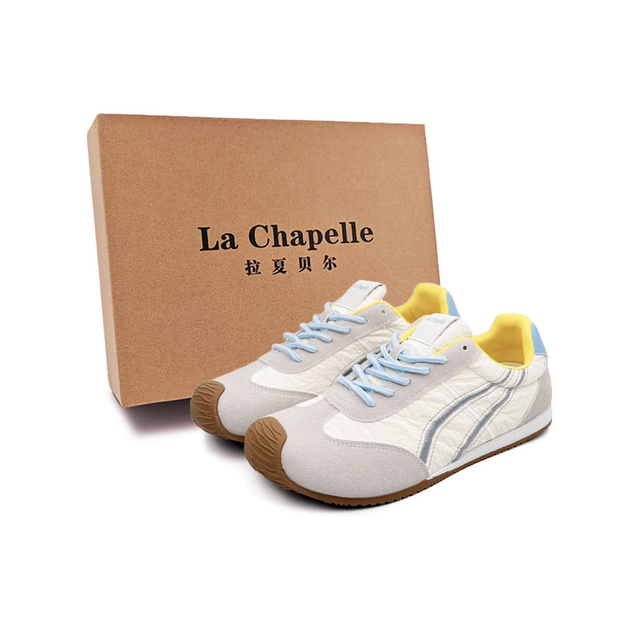 La Chapelle Blue Vein Cheese Ice Cream Breathable Soft Sole Cortez Shoes, Maris Sal Fresh, Lightweight Cooling
