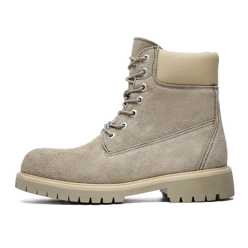 ZHENRAN ZHENRAN Short Combat Boots Unisex Khaki