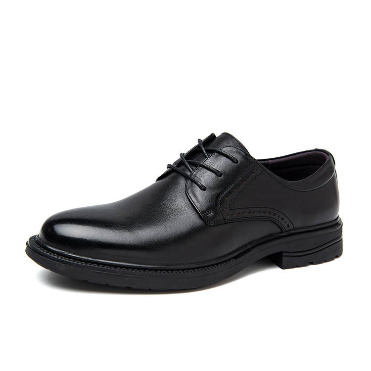 GZZ Dress Shoes Men's Low Top Black/Brown
