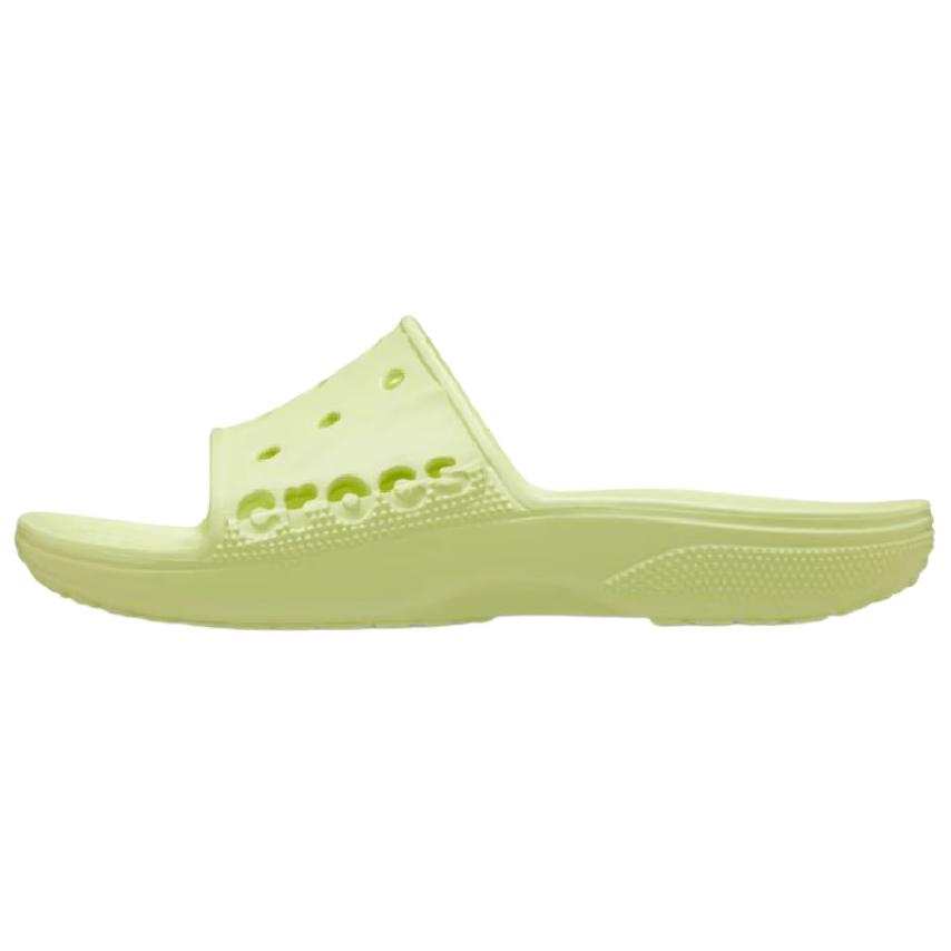 Crocs Baya 2 EVA Abrasion Resistant Slide Slippers Unisex Green