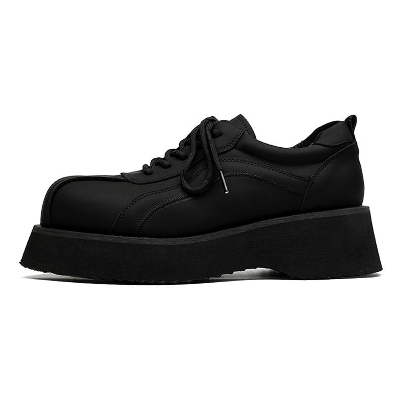 ZONEJOY Trendy Sneakers & Casual Shoes Versatile Derby Shoes Men's Black