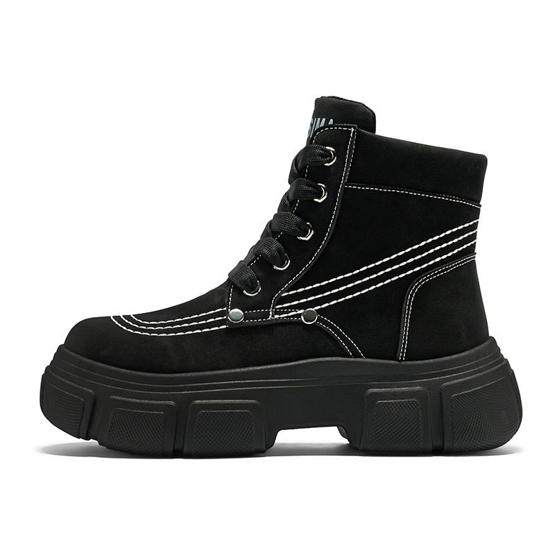 GONGNIUMEILI Short Combat Boots Men's