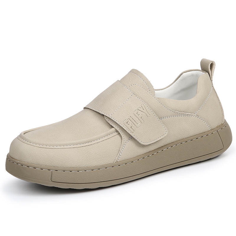 XIAOTOULANG Men's Casual Shoes Men's Low Top Gray/White