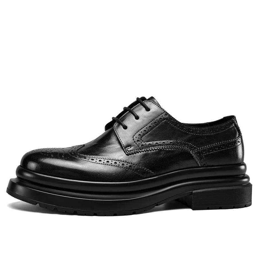 YEARCON Cow Leather Casual Shoes Men's