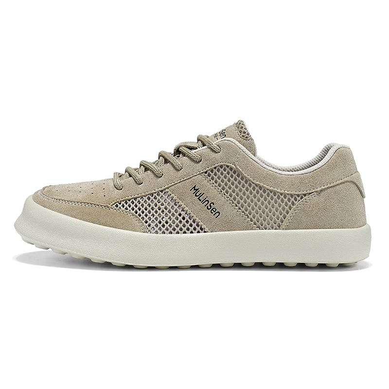 Mulinsen Summer Cooling, Vintage Trendy, Sports Fashion, Commute Work Synthetic Leather, Mesh