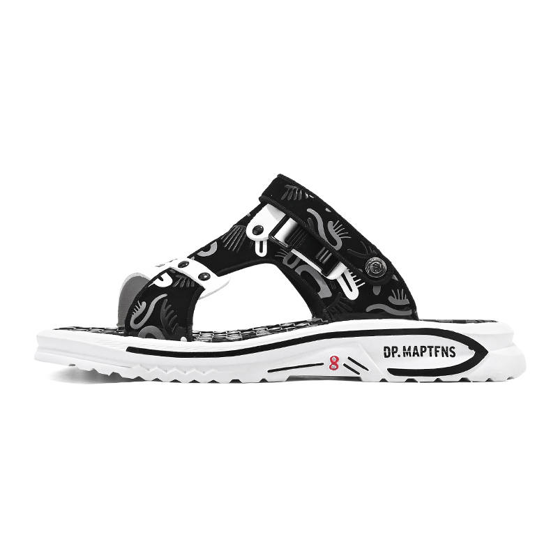 GONGNIUMEILI Pu Beach Sandals Men's