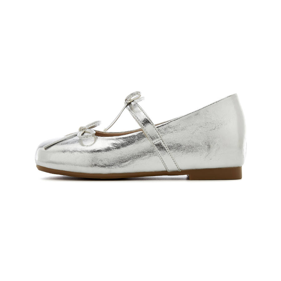 EBLAN EBLAN Mary Jane Shoes Women's Silver