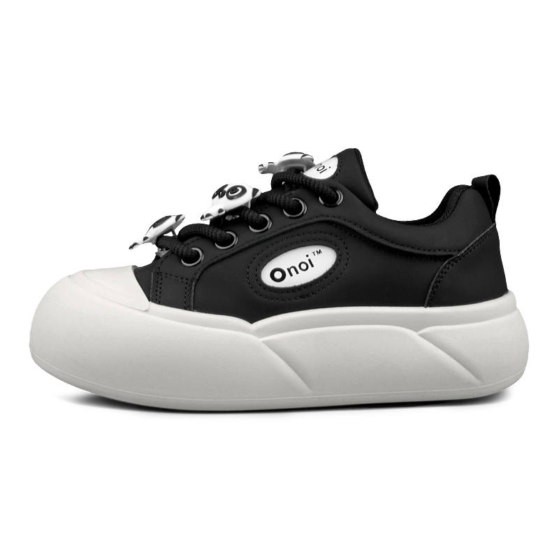 WENPU Microfiber Leather Slip Resistant Abrasion Resistant Low top Skateboard Shoes Women's