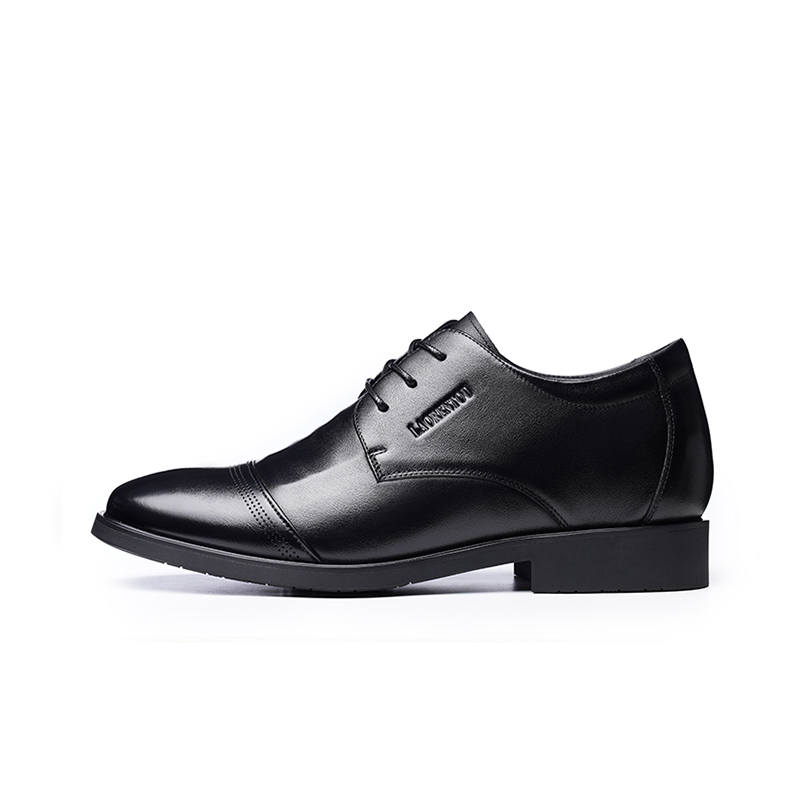 LAORENTOU Top Grain Cow Leather Dress Shoes Men's