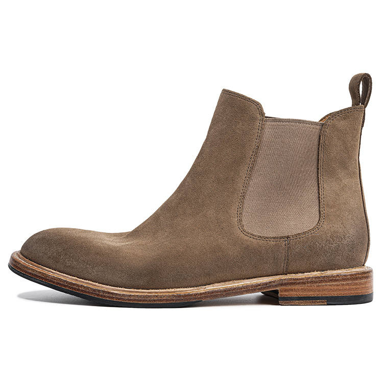 Dreambox Dreambo Cow Leather Chelsea Boots Men's