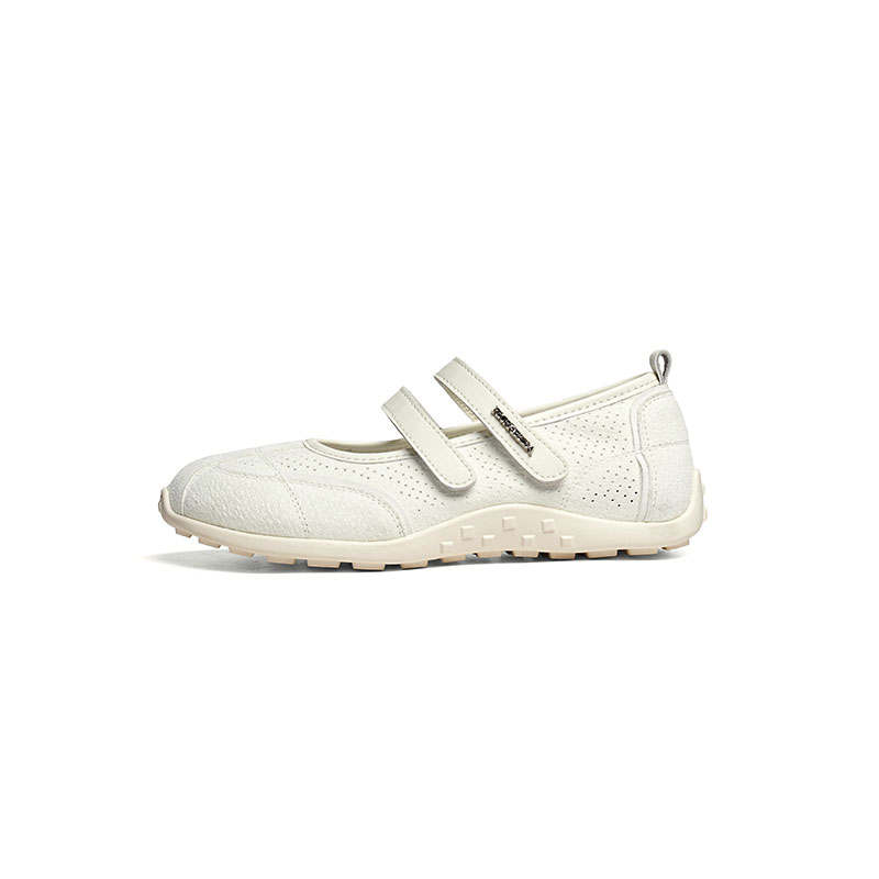 RED DRAGONFLY Pigskin Flat Mary Jane Shoes 2cm Women's