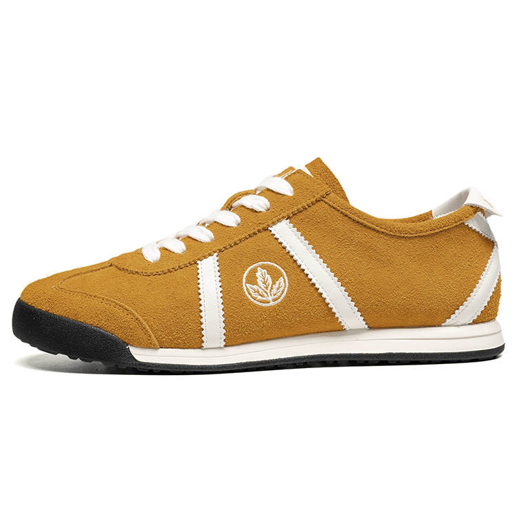 LEAVELAND Cow Split Leather Low top Casual Shoes Men's