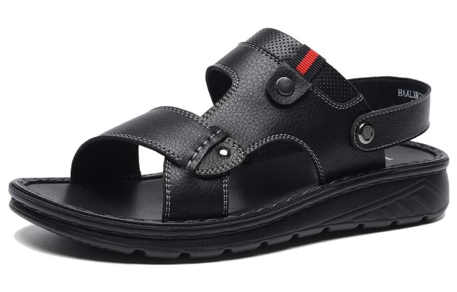 HLA HLA Cow Split Leather Stylish Sandal Men's