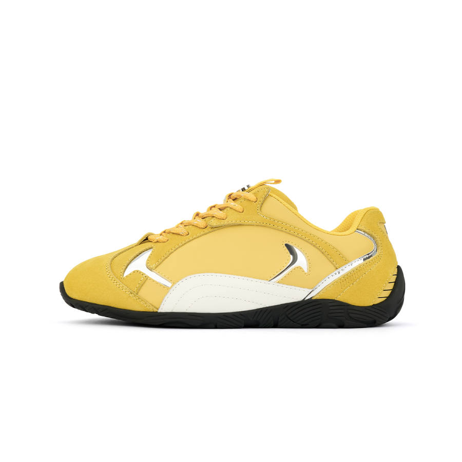 SMILEY Racing Low top Casual Shoes Women's Yellow Smiley Face