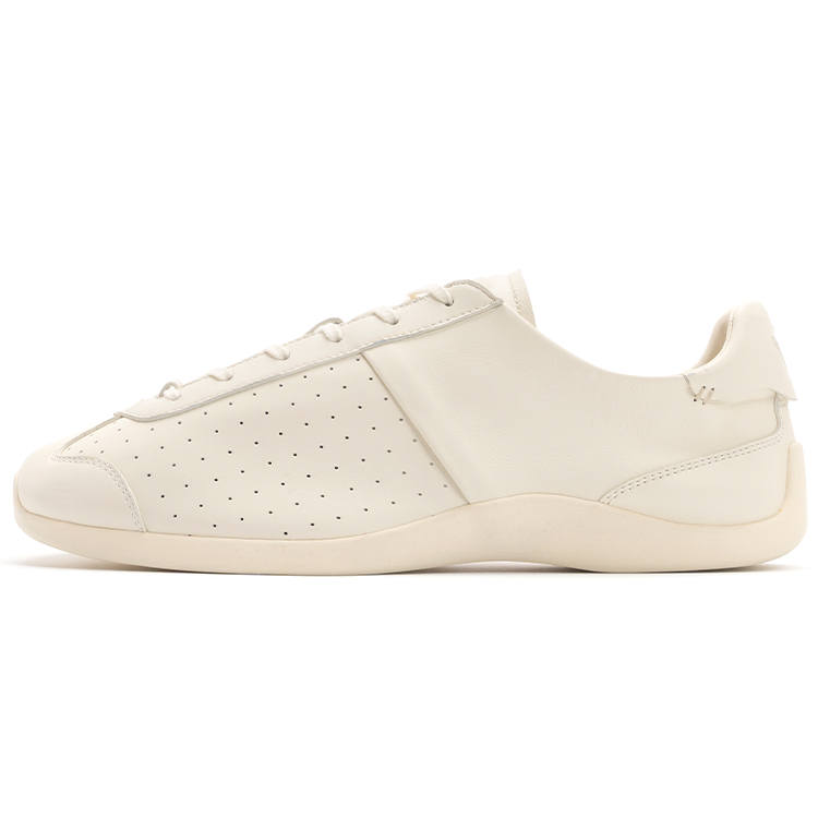 FOOT INDUSTRY Low top German Army Trainers Unisex Antique White