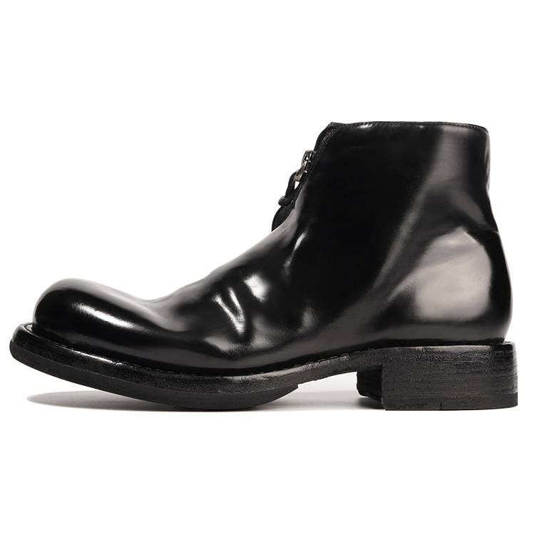 Dreambox Dreambox x Vibram Horse Leather Ankle Boots 4cm Men's