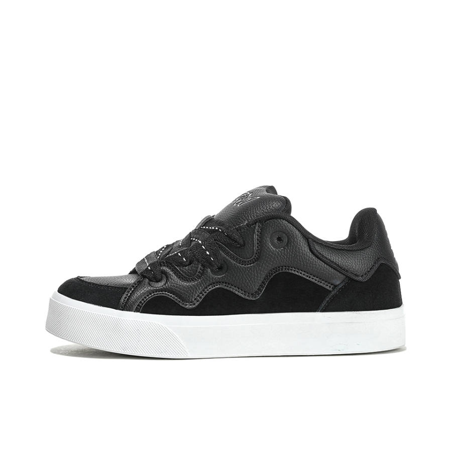 FERW FERW Black White Dream Cow Split Leather
