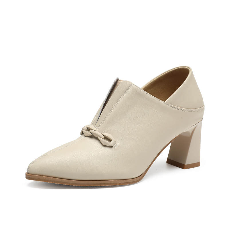 ZHR Chunky Heel High Heels Women's