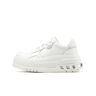 OOPPSS C Top Grain Cow Leather Low top Skateboard Shoes Women's