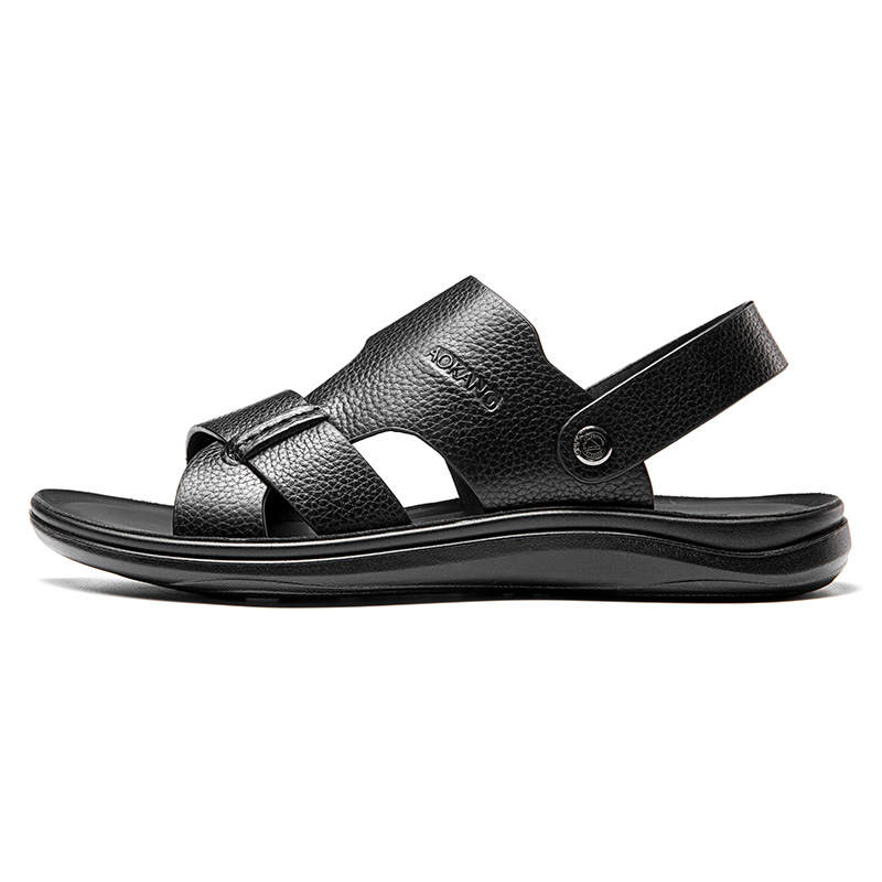 AOKANG AOKANG Beach Sandals Men's Black