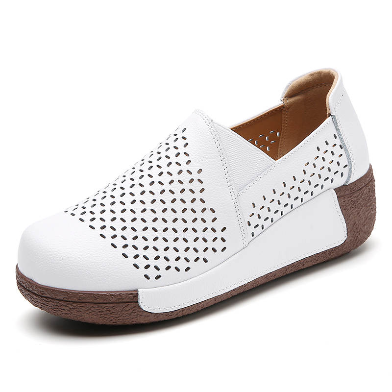 Reivantix Reivanti Casual Shoes 5CM Women's White