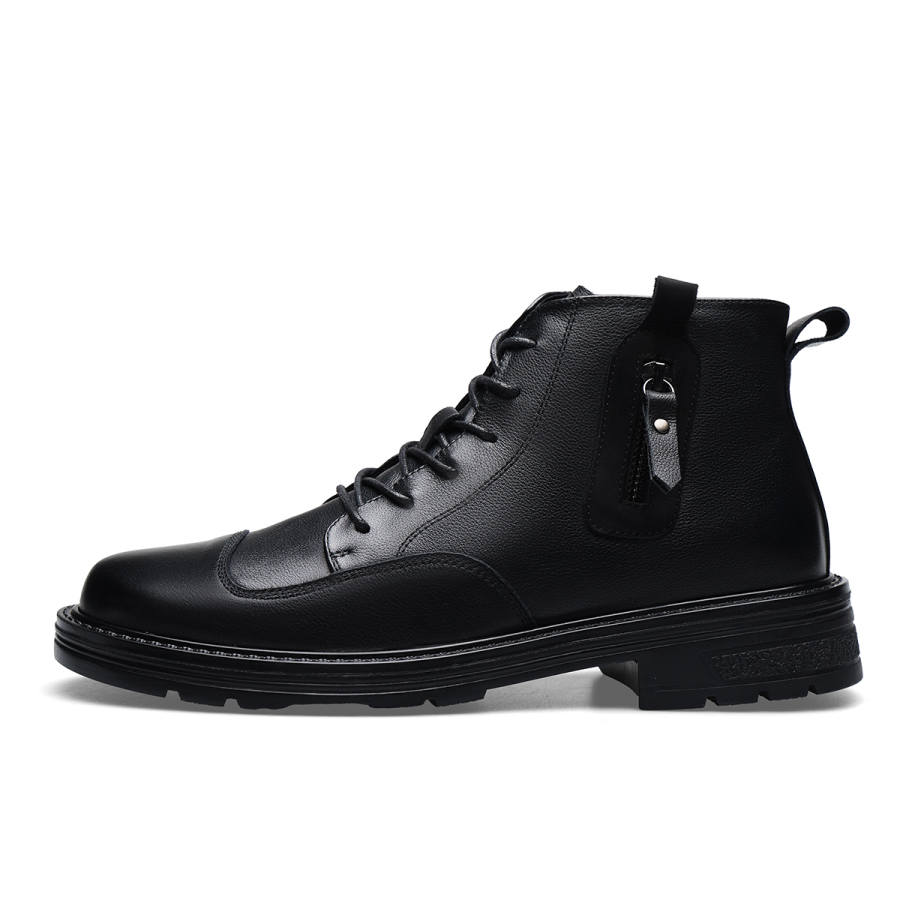 D:FUSE SCANDINAVIA D FUSE SCANDINAVIA Cow Leather Ankle Boots Men's