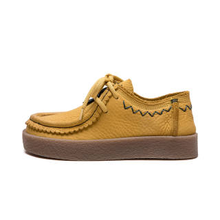 CHIBANG Top Grain Cow Leather Casual Shoes 3cm Women's
