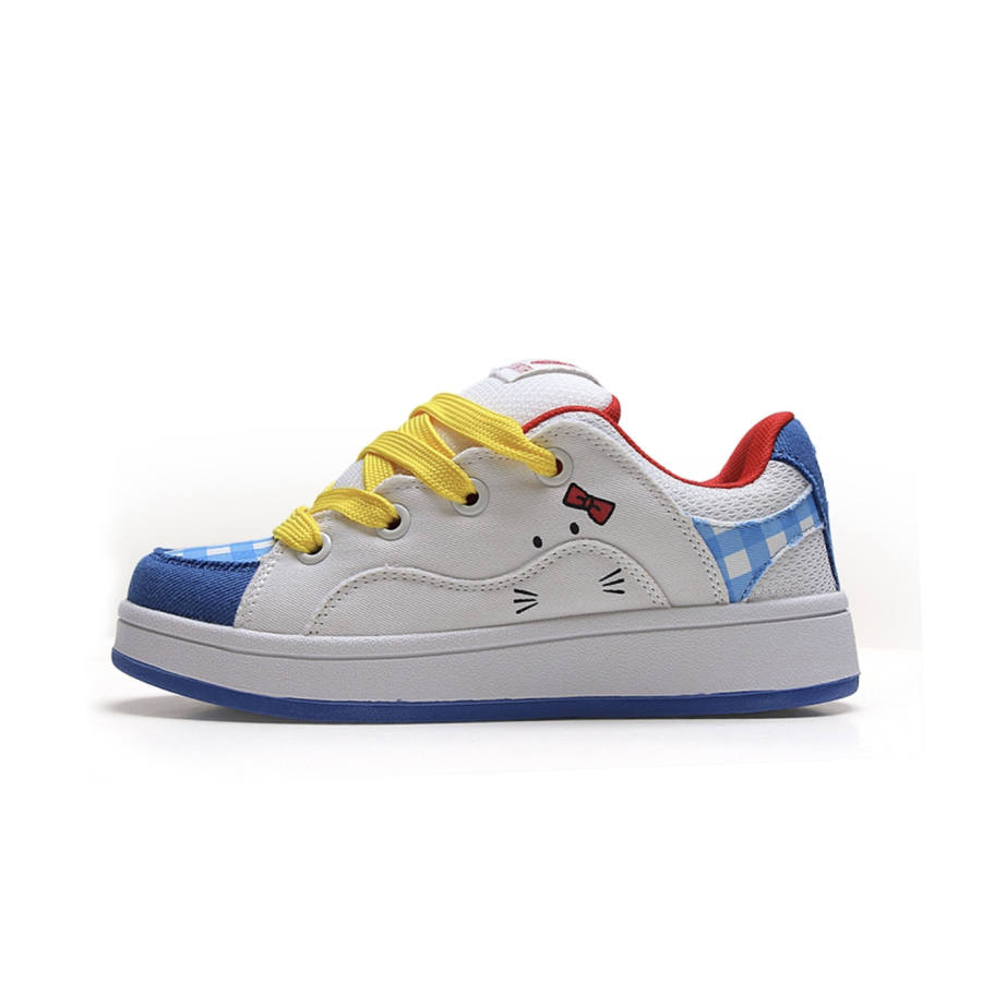 LIANGHUO Low top Skateboard Shoes Women's Angel Blue