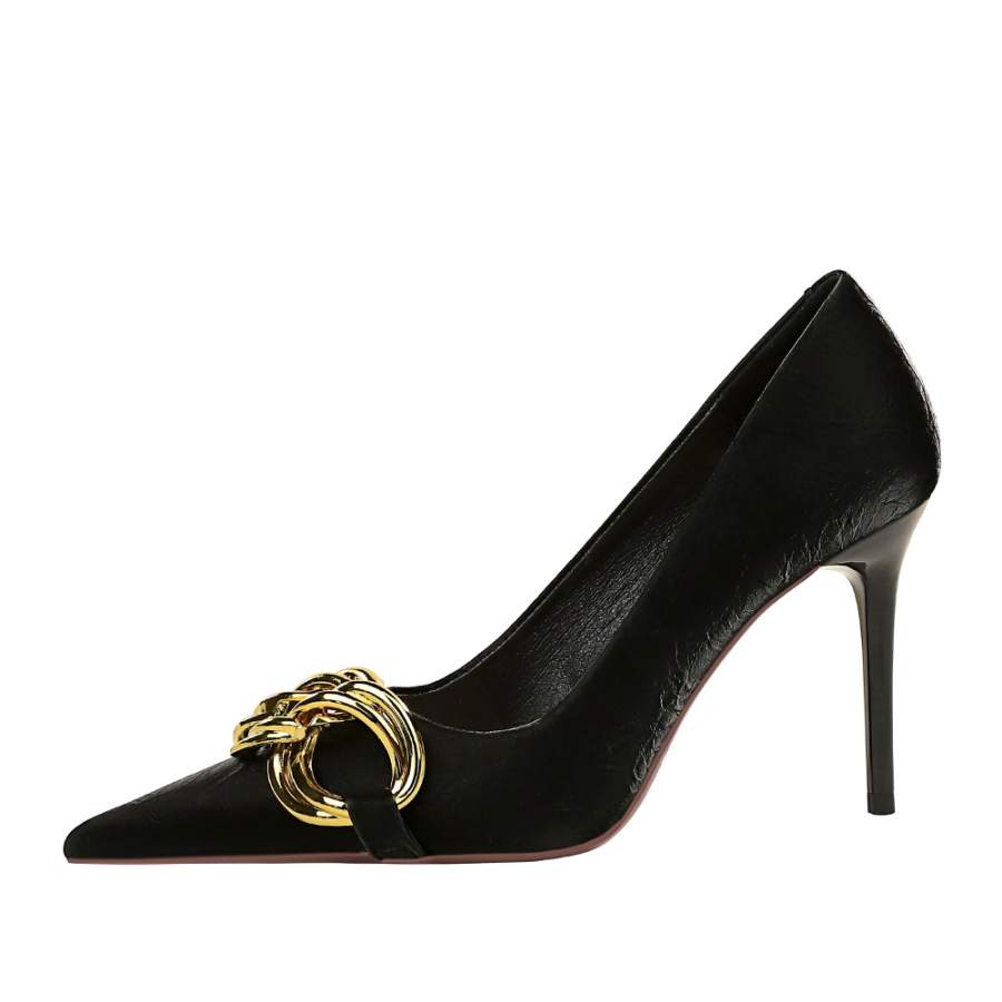 QITUMAUL Slim Heel High Heels Women's