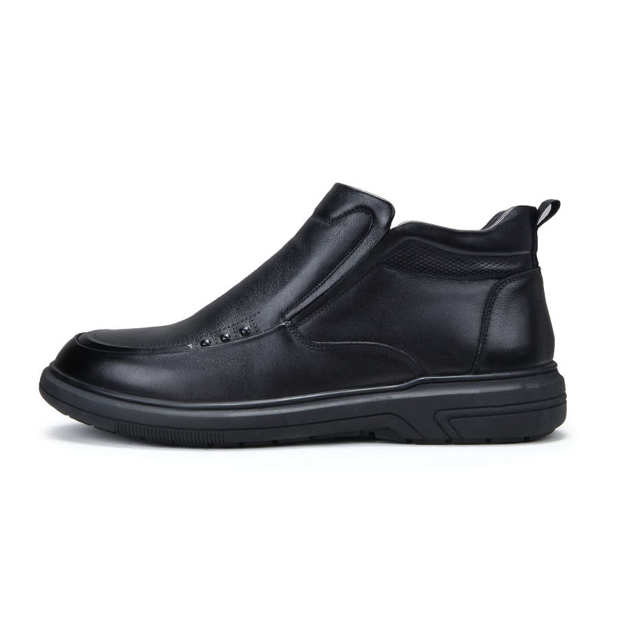 LUOMAIKE Cow Leather Casual Shoes Men's Black