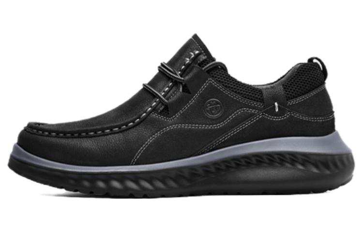 MELLEN Men's Casual Shoes Men's Low Top Black/Brown