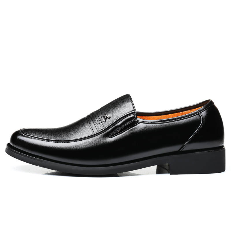 CAOZE Men's Casual Shoes Men's Low Top Black Brown