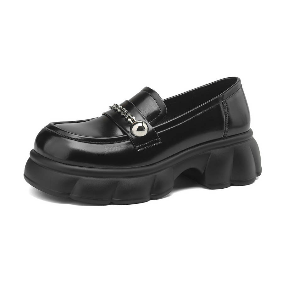 JOSINY Loafers Women's Black/Ecru