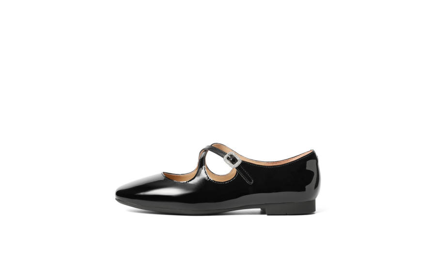 BELLE Block Heel Mary Jane Shoes 1CM Women's