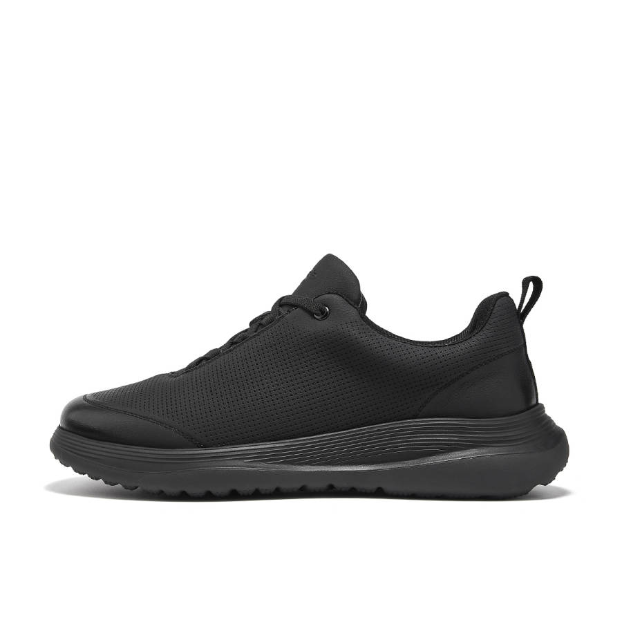 Millies MILLIE'S Top Grain Cow Leather Abrasion Resistant Abrasion Resistant Low top Casual Shoes Men's Black
