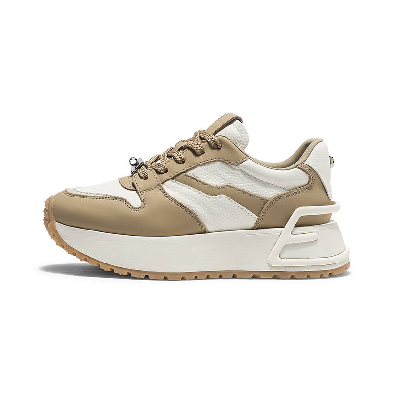 Coup De Foudre Top Grain Cow Leather Cushioning Lightweight Cushioning Lightweight Low top Skateboard Shoes Women's