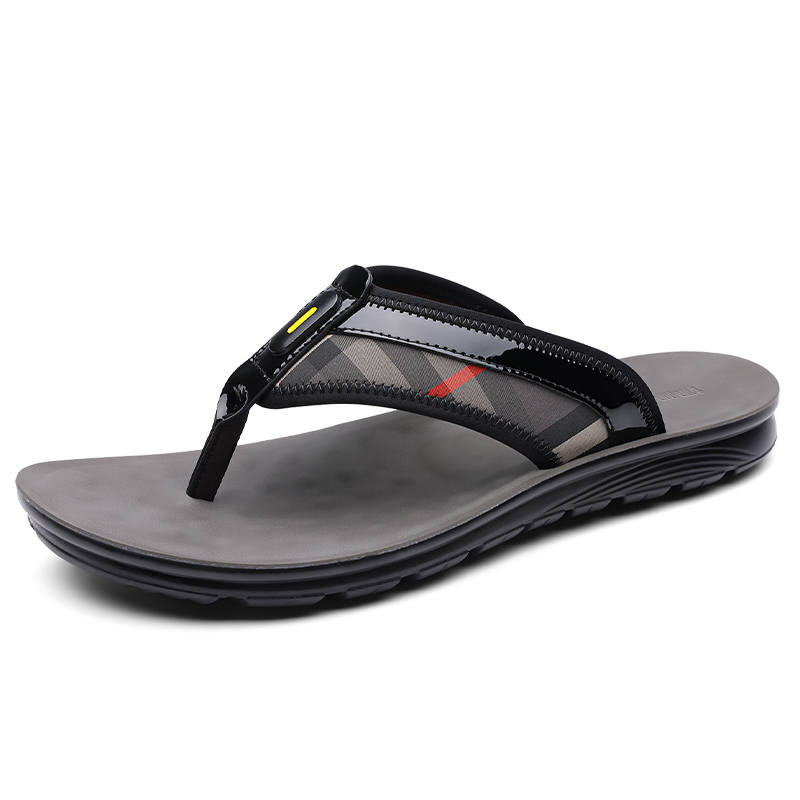 YIMINU Rubber Sole Abrasion Resistant Abrasion Resistant Flip Flops Men's