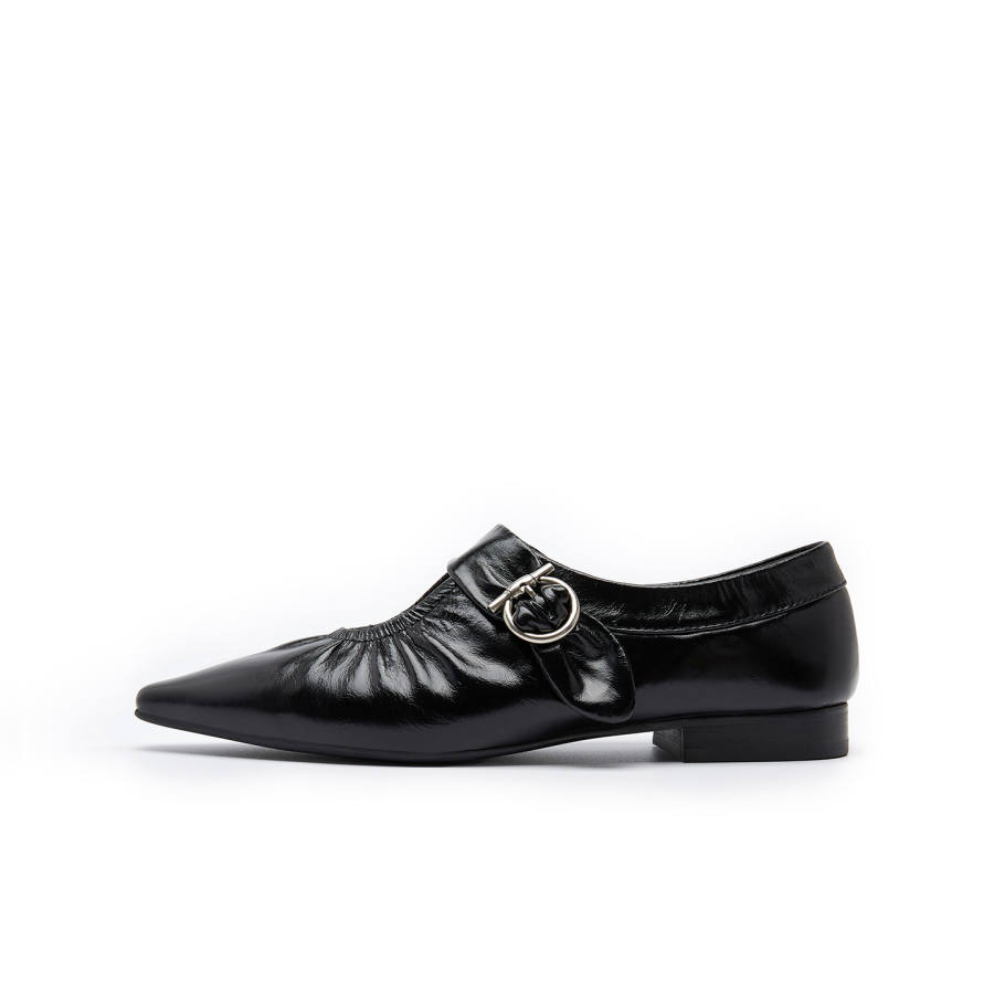 ELLE Pointed Toe Mary Jane Shoes Light Mouth Single Shoe Women's 2025 Women's Shoes