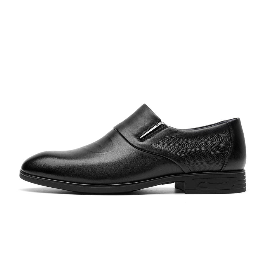 Spider King Cow Leather Casual Shoes Men's Black