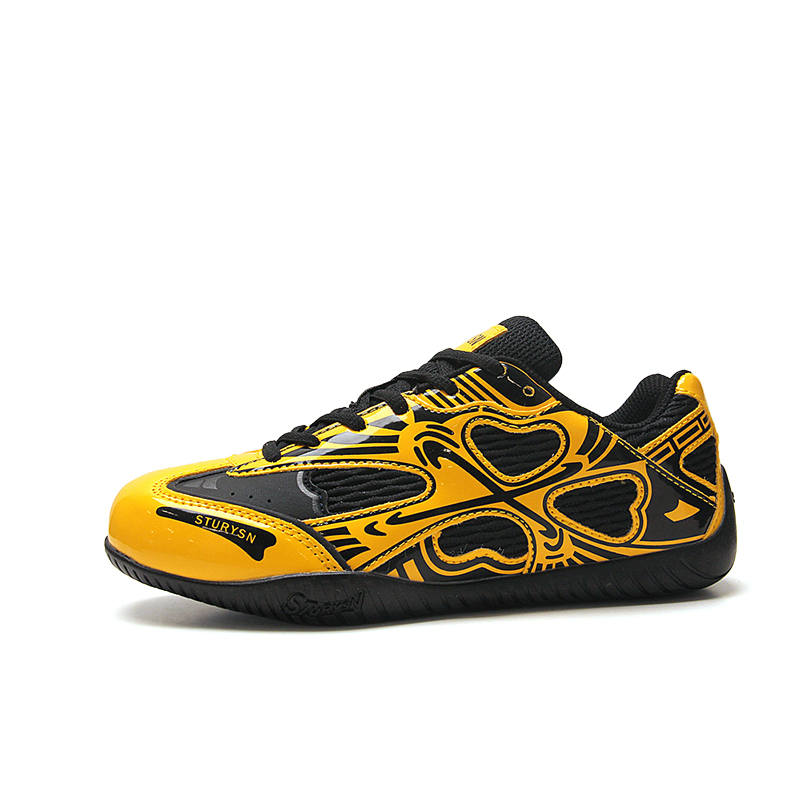 STUR YSN Abrasion Resistant Low top Casual Shoes Unisex Yellow
