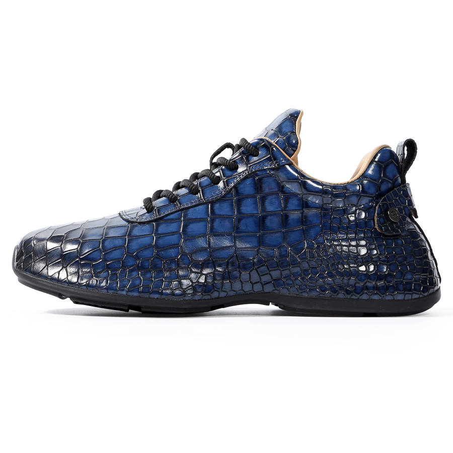 KAIMALONG Cow Leather Casual Shoes Men's