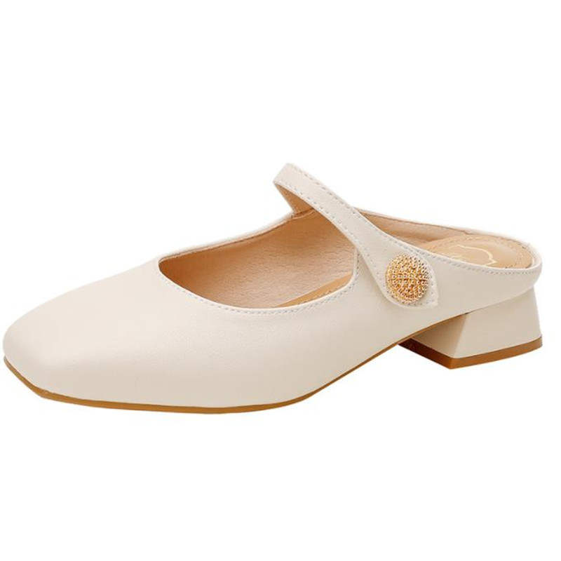 TATAYA Rubber Sole Abrasion Resistant Abrasion Resistant Closed Toe Slippers Women's