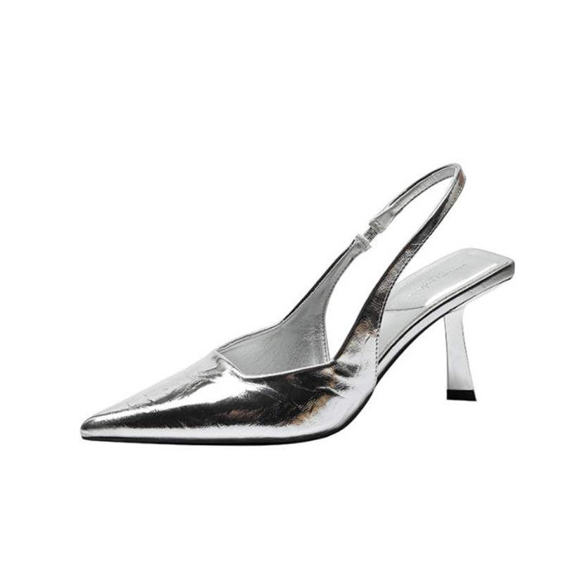TATAYA High Heels Women's Silver