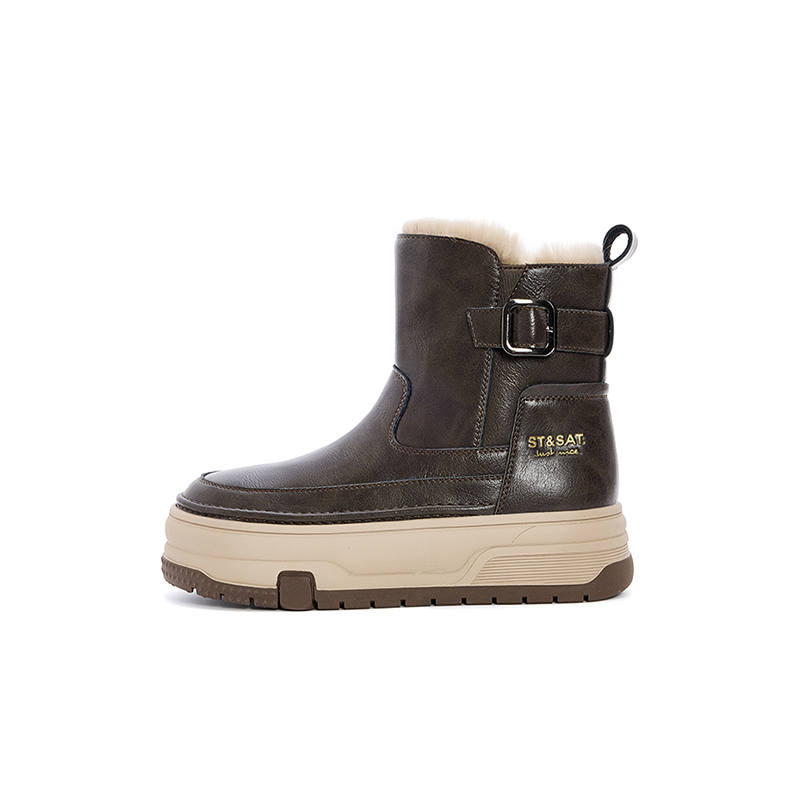 ST&SAT ST&SAT Short Snow Boots Women's