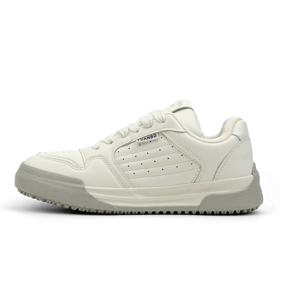 VASIBAEN Coverage Cushioning Coverage Cushioning Low top Skateboard Shoes Unisex Beige