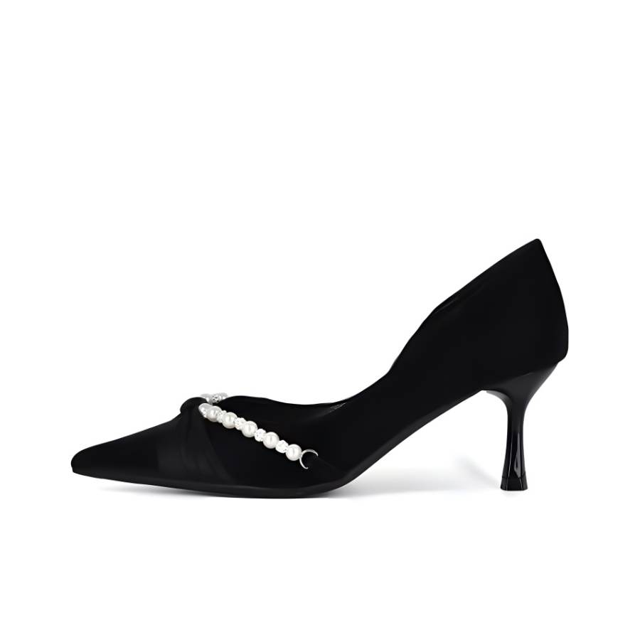 Feo Dvke Microfiber Leather Slim Heel High Heels Women's Gift Box Set