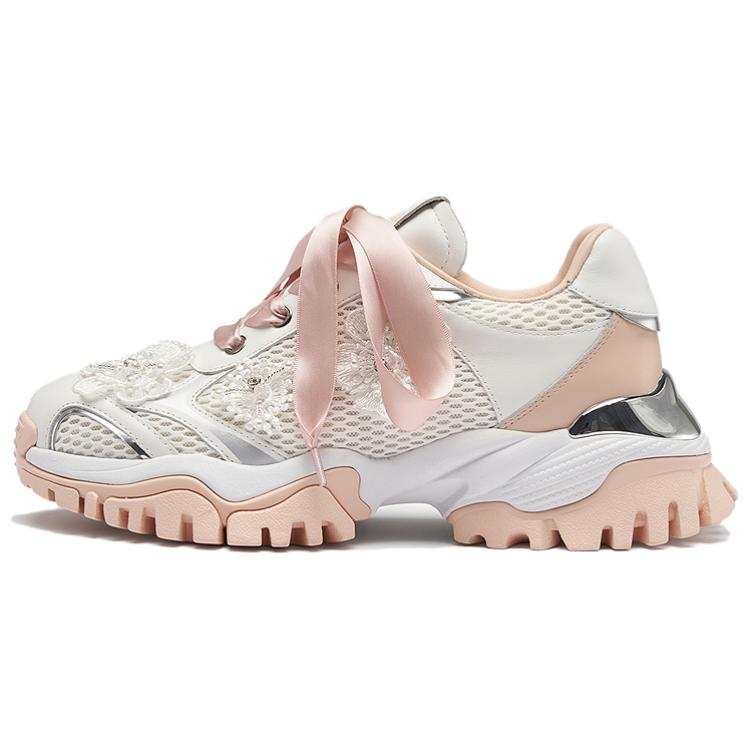 Le Saunda Fabric Low top Chunky Sneakers Women's