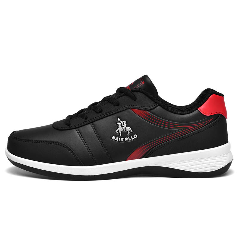 NAIKPLLO Synthetic Leather Low top Casual Shoes Men's