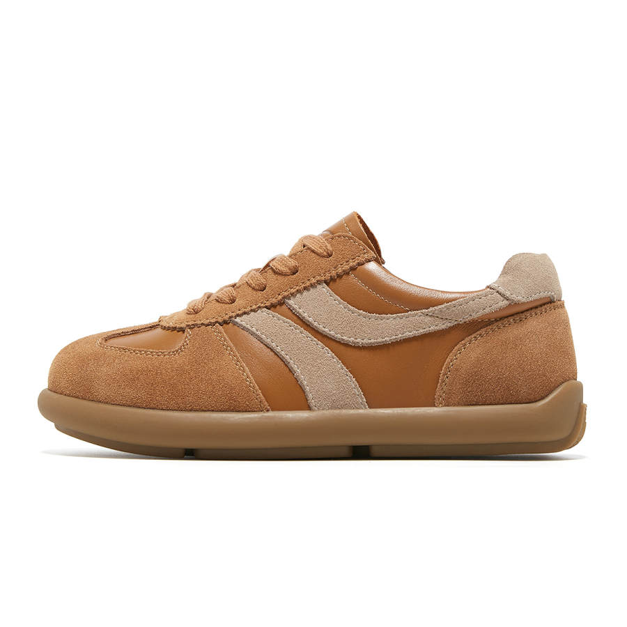 TINMUU Top Grain Cow Leather Low top Skateboard Shoes Women's