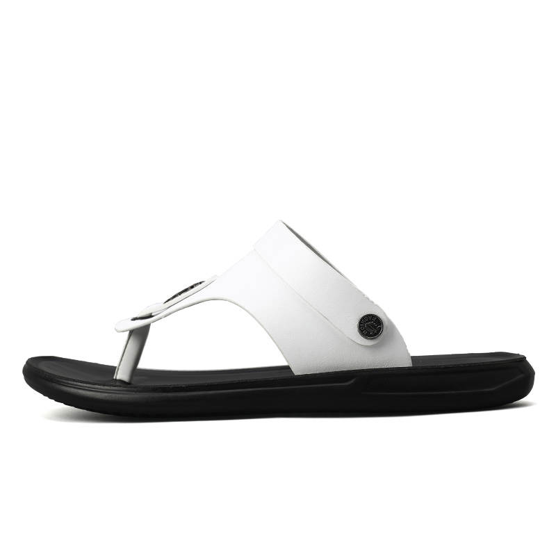 CAOZE Rubber Sole Stitching Slip Resistant Slip Resistant Flip Flops Men's